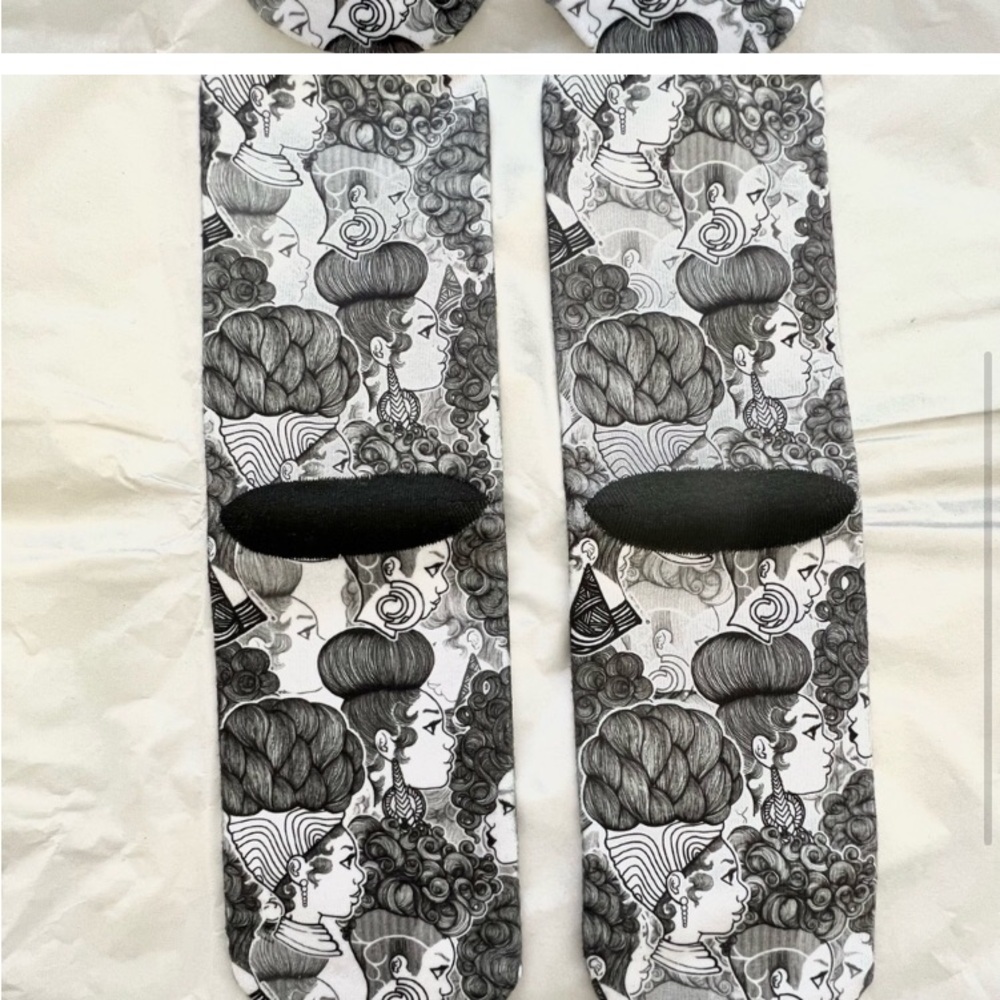 Isn’t She Lovely Socks - Picture 3 of 3